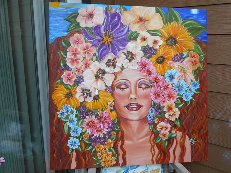 Original Expressionism Other Painting by Yesi Casanova
