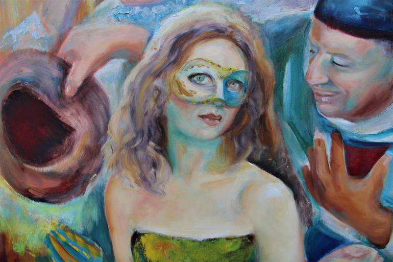 Original Contemporary Fashion Painting by Taziana Alba