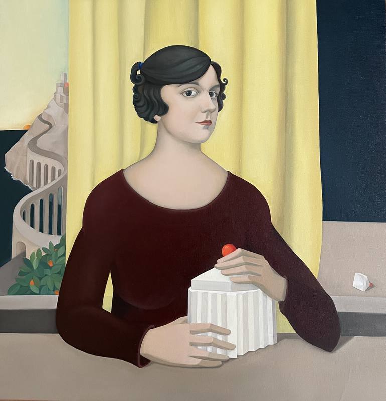 Original Figurative People Paintings by Armanda Balsamo