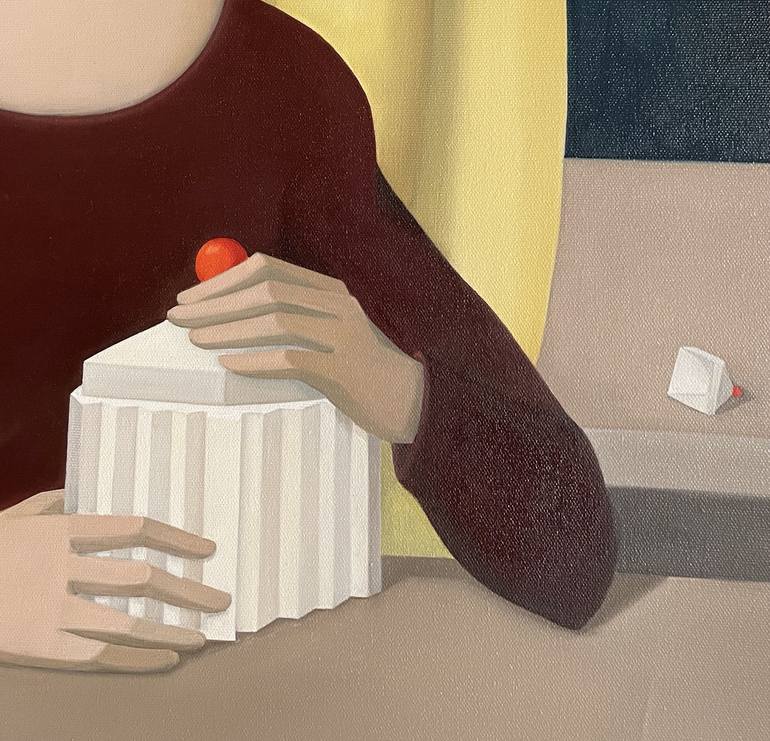 Original Figurative People Painting by Armanda Balsamo
