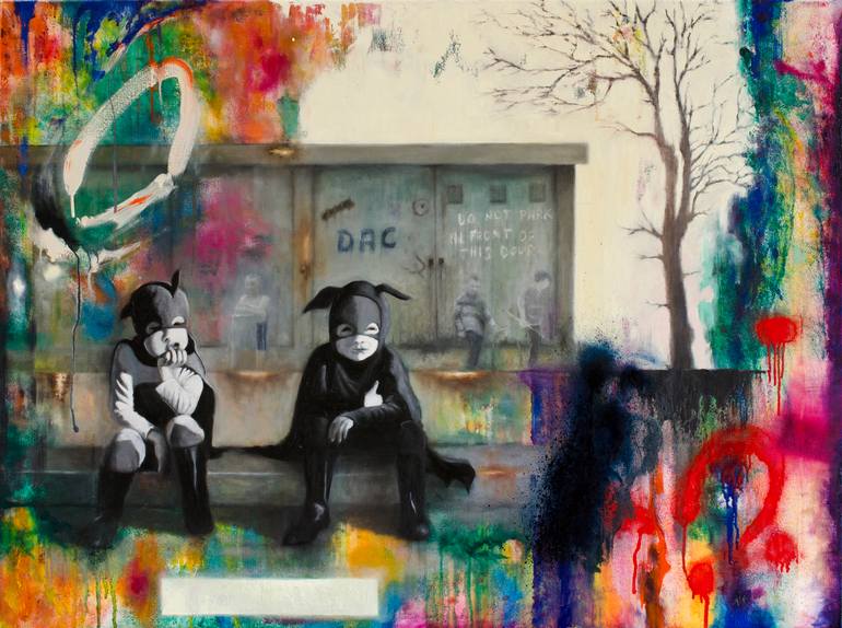 Original Pop Art Other Painting by Andrew Mcneile Jones