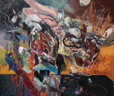 Original Contemporary Women Paintings by Liviu Mihai