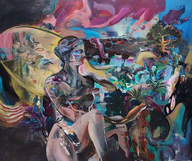 Original Conceptual Classical Mythology Paintings by Liviu Mihai