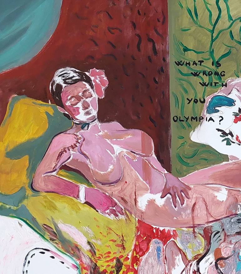 Original Contemporary Women Painting by Liviu Mihai