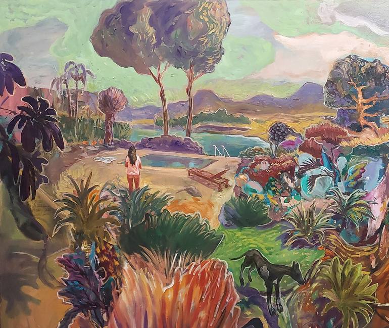 Original Contemporary Landscape Painting by Liviu Mihai