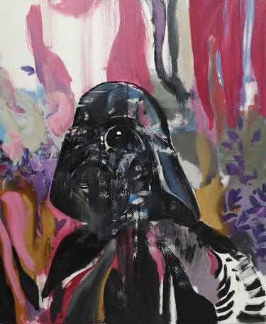 Classic Science Fiction Movie Star Wars Painting By Numbers Wall Art  Darkside Darth Vader Oil Painting