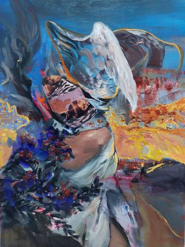 Original Expressionism Love Paintings by Liviu Mihai