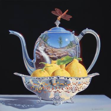 Original Realism Still Life Paintings by gregory simmons