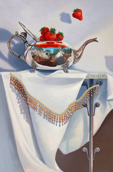 Original Realism Still Life Paintings by gregory simmons