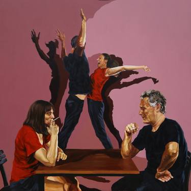 Original Figurative People Paintings by Biserka Petrovic