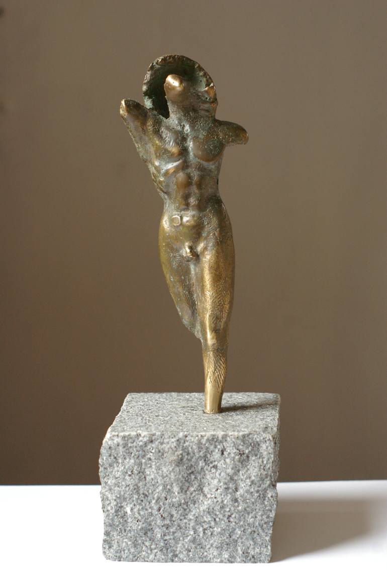 Original Figurative Nude Sculpture by Mitko Ivanov