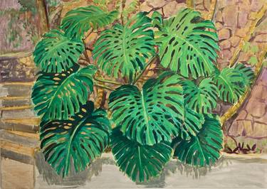 Original Figurative Botanic Paintings by pau miquel