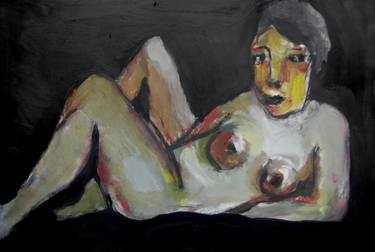 Print of Nude Paintings by Ruta Jakutyte