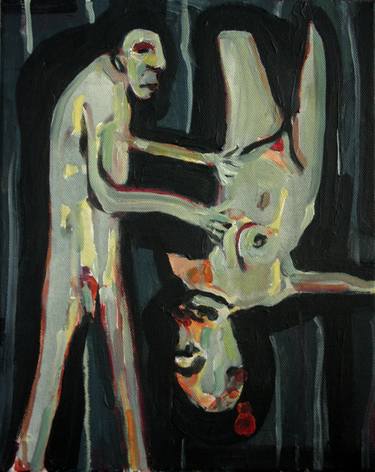 Print of Expressionism Erotic Paintings by Ruta Jakutyte