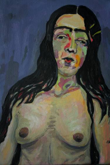 Print of Expressionism Nude Paintings by Ruta Jakutyte