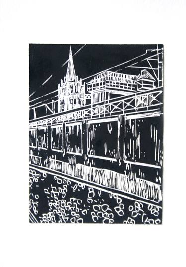 Original Architecture Printmaking by Ruta Jakutyte