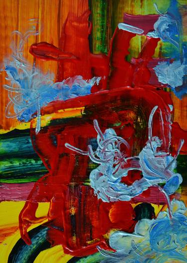 Original Abstract Expressionism Culture Paintings by Karol Kochanowski