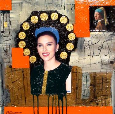 Original Figurative Women Collage by antonio matragrano