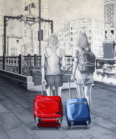 Original Travel Paintings by Edmundo Sanz Gadea