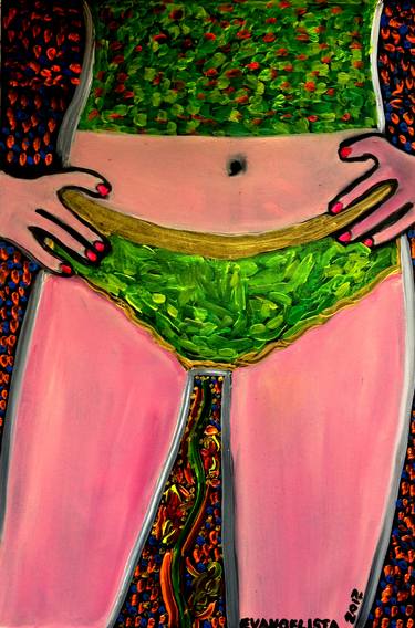Original Expressionism Nude Paintings by Joao EVANGELISTA Souza