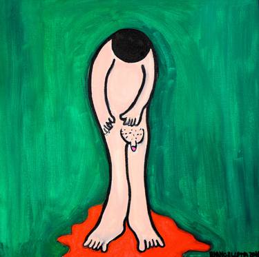 Print of Expressionism Nude Paintings by Joao EVANGELISTA Souza