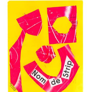 Print of Dada Graffiti Printmaking by Marianne Sturtridge