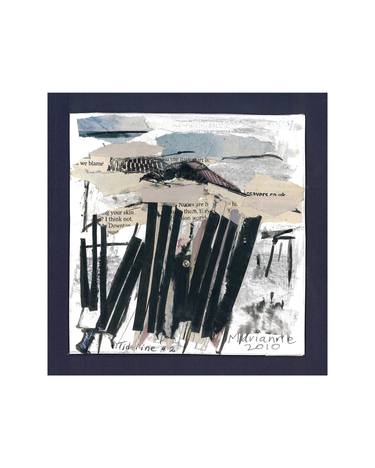 Print of Abstract Expressionism Landscape Collage by Marianne Sturtridge