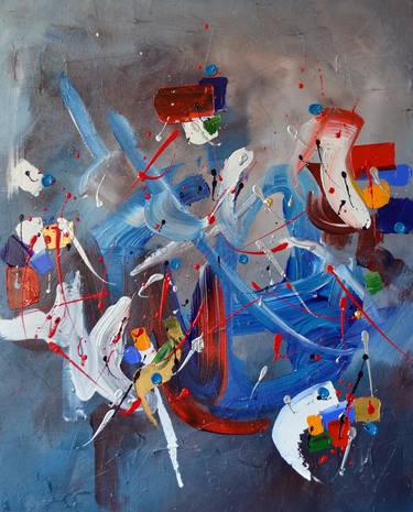 Original Abstract Paintings by irfan mirza