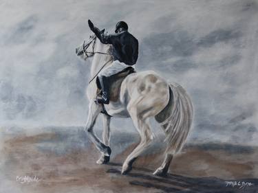 Print of Figurative Horse Paintings by James C Byrne