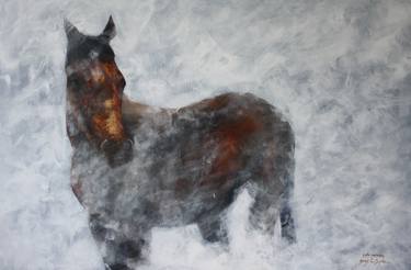 Print of Conceptual Horse Paintings by James C Byrne