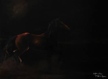 Print of Conceptual Horse Paintings by James C Byrne