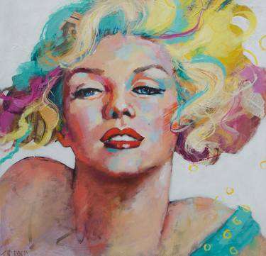 Original Figurative Celebrity Paintings by Jennifer Croom