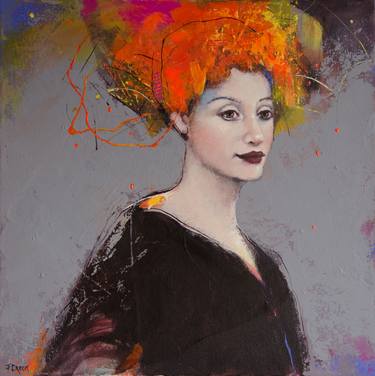 Print of Figurative Portrait Paintings by Jennifer Croom