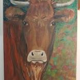 Arline the Alentejana Heifer by Deborah Murphy