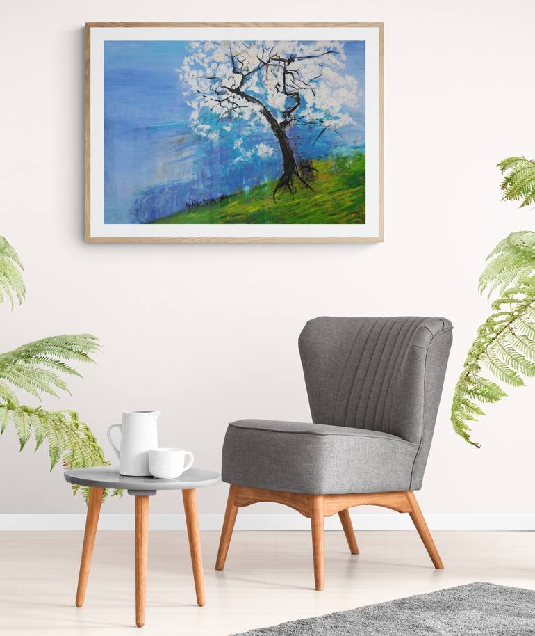 Original Tree Painting by Michèle Rocca