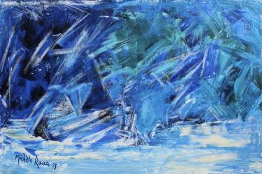 Original Expressionism Water Paintings by Michèle Rocca
