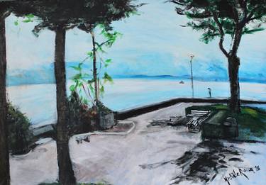 Original Expressionism Landscape Paintings by Michèle Rocca