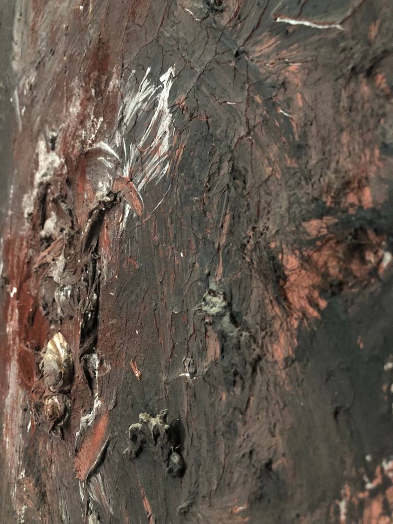 Original Abstract Expressionism Abstract Painting by Carlos Villena