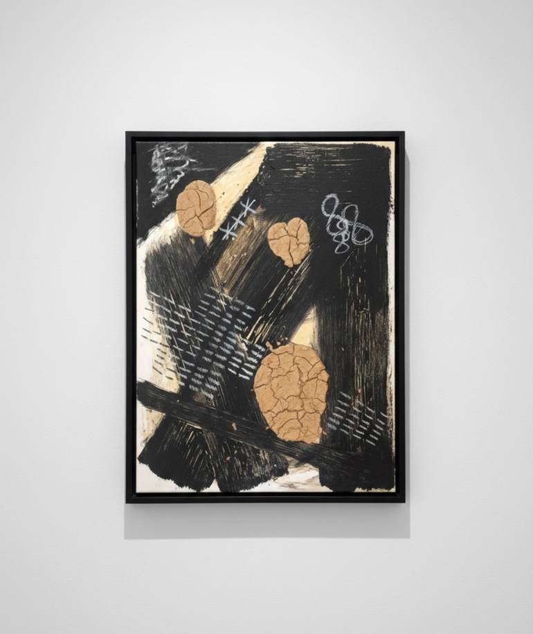 Original Abstract Expressionism Abstract Painting by Carlos Villena