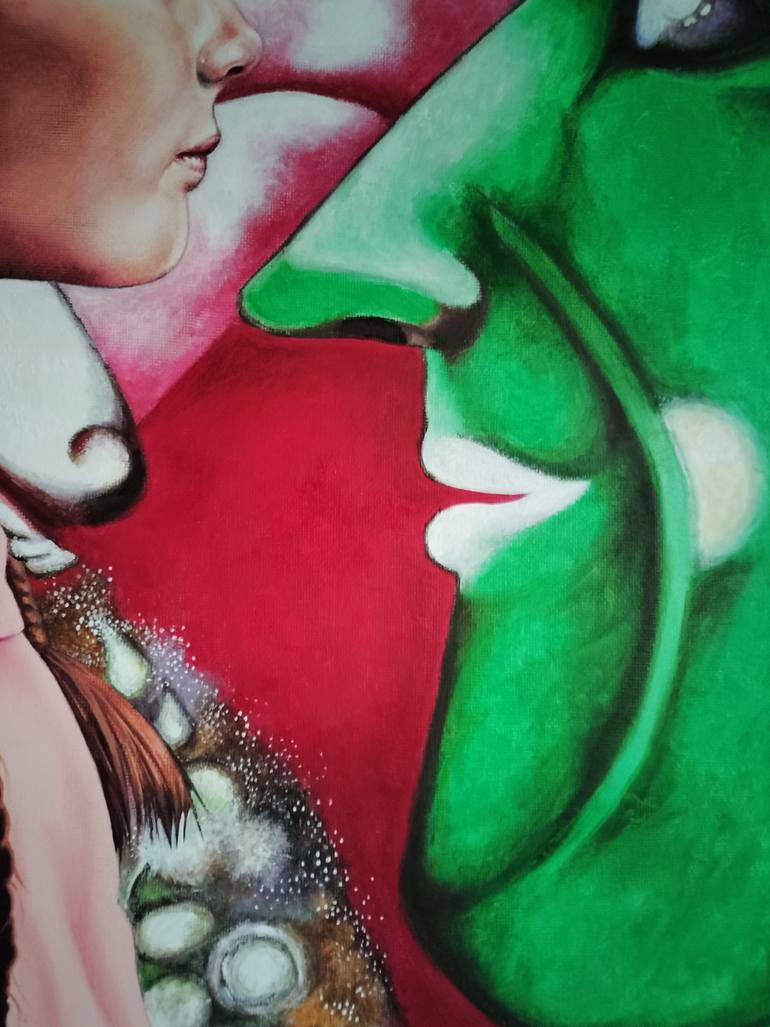 Original Figurative Children Painting by Cristina Cañamero
