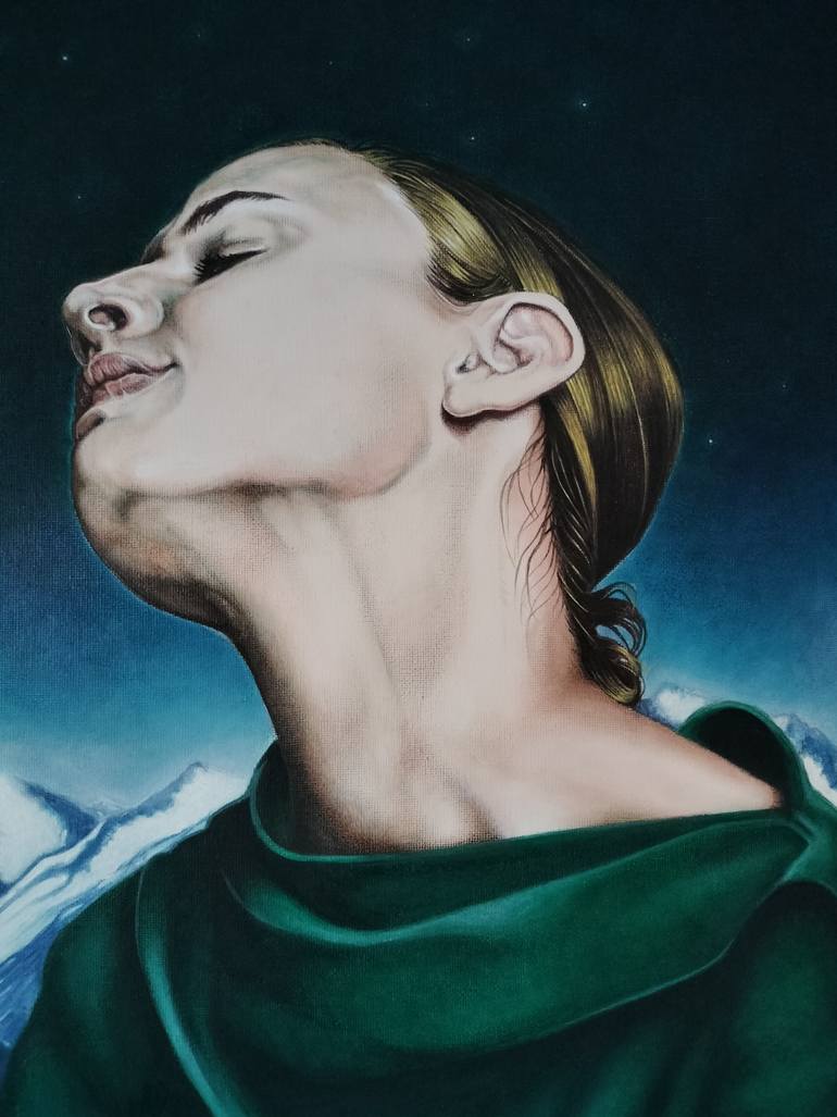 Original Figurative Nature Painting by Cristina Cañamero