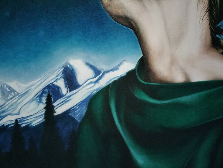 Original Figurative Nature Painting by Cristina Cañamero
