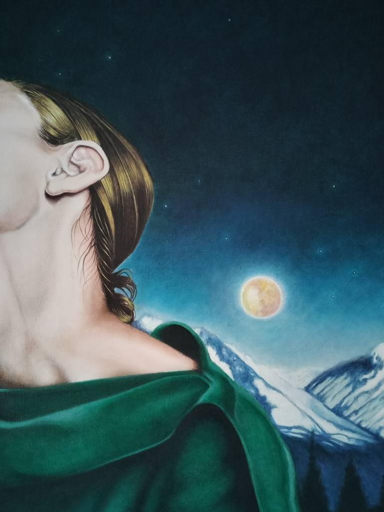 Original Figurative Nature Painting by Cristina Cañamero