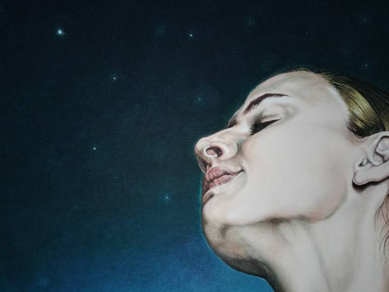 Original Figurative Nature Painting by Cristina Cañamero