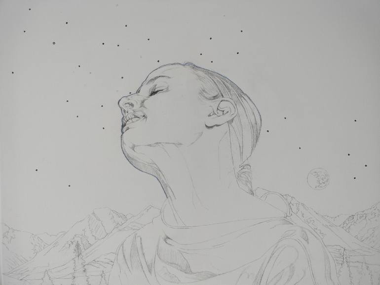 Original Figurative Nature Painting by Cristina Cañamero