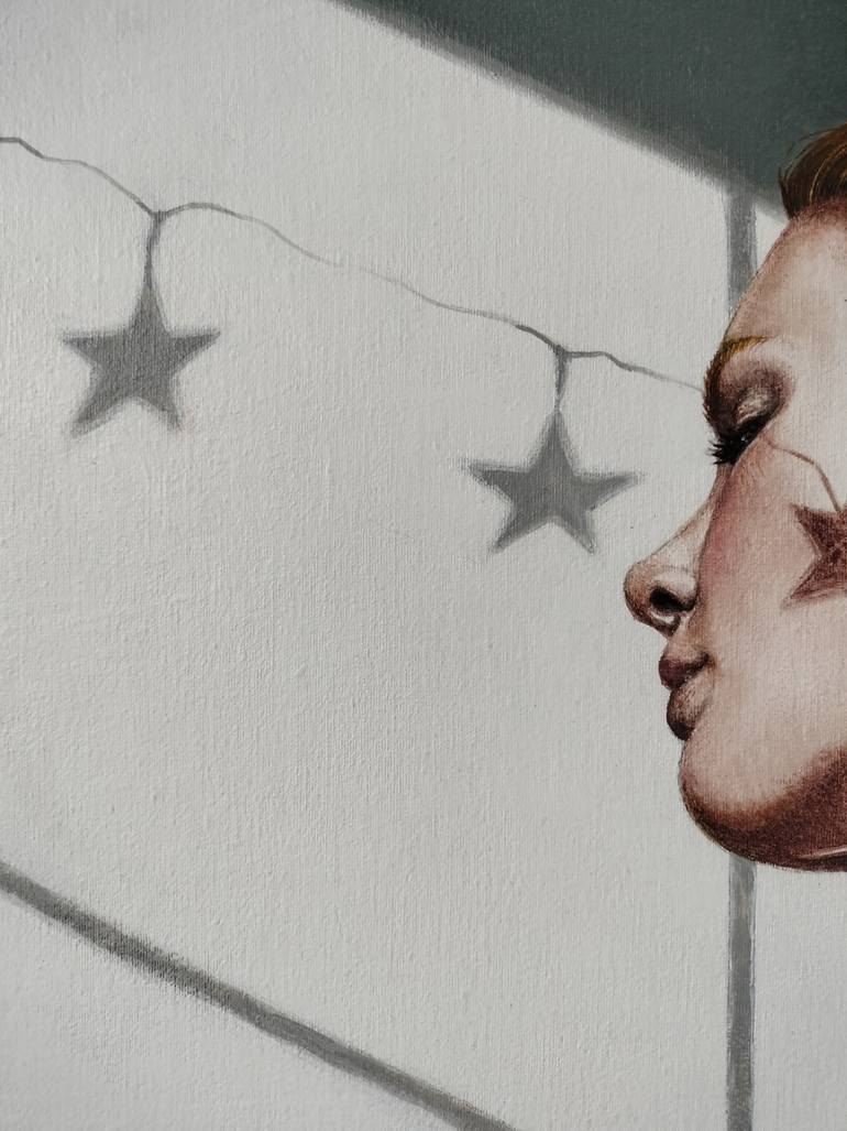 Original Figurative Women Painting by Cristina Cañamero