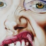 Untitled. The painting is being auctioned until May 5th. by Cristina Cañamero