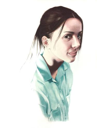 Original Portraiture Portrait Paintings by Cristina Cañamero