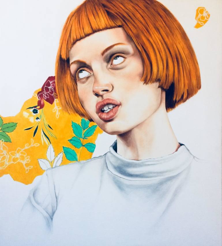Original Portraiture Portrait Paintings by Cristina Cañamero
