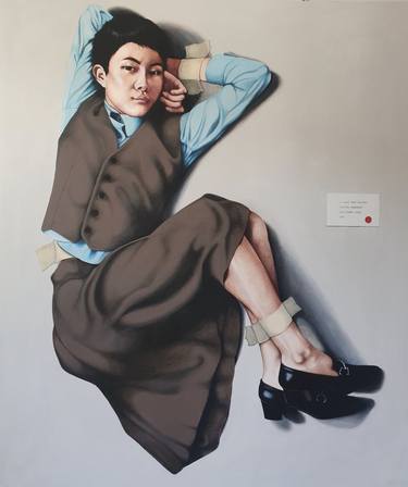 Original Figurative Portrait Paintings by Cristina Cañamero